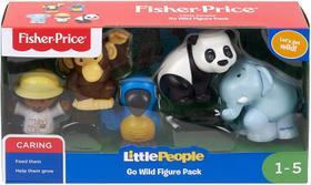 Pacote de bonecos Fisher-Price Little People Go Wild +1 ano