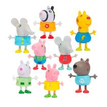 Pacote de bonecos Peppa Pig & Friends Celebration, conjunto de 8 crianças