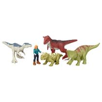 Pacote de brinquedo Mattel Jurassic World Dominion Carnotaurus Clash Pacote de brinquedo Mattel Jurassic World Dominion Carnotaurus Clash