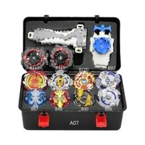 Pacote De Brinquedo Metal Fusion Beyblade Burst Takara Tomy Com Lançador E Caixa De Aumento De