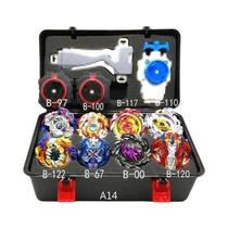 Pacote De Brinquedo Metal Fusion Beyblade Burst Takara Tomy Com Lançador E Caixa De Aumento De