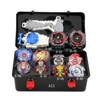 Pacote De Brinquedo Metal Fusion Beyblade Burst Takara Tomy Com Lançador E Caixa De Aumento De