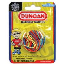 Pacote de brinquedos Yo-Yo String Duncan com 5 cores variadas de algodão