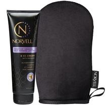 Pacote de bronzeamento Norvell Self Tan Extender Lotion 250ml com luva