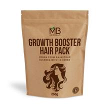 Pacote de cabelo MB Herbals Growth Booster 250g Henna Shikakai Pacote de cabelo MB Herbals Growth Booster 250g Henna Shikakai