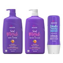 Pacote de cabelo Miracle: Shampoo - Aussie