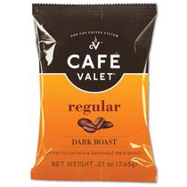 Pacote de café Cafe Valet Regular Dark Roast 84 unidades Pacote de café Cafe Valet Regular Dark Roast 84 unidades