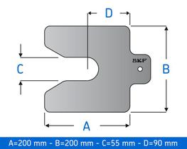 Pacote de Calços para Máquinas SKF TMAS 200-025