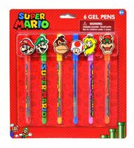 Pacote de canetas de gel Super Mario 6 Pacote de canetas de gel Super Mario 6