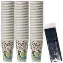 Pacote de canudos DuraCasa e xícaras de café Dixie PerfecTouch de 450 ml Pacote de canudos DuraCasa e xícaras de café Dixie PerfecTouch de 450 ml