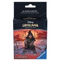Pacote de capa de cartão Ravensburger Disney Lorcana Mulan TCG Pacote de capa de cartão Ravensburger Disney Lorcana Mulan TCG