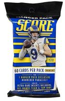 Pacote de cartas colecionáveis 2022 NFL Score Football 60 cartas x 16