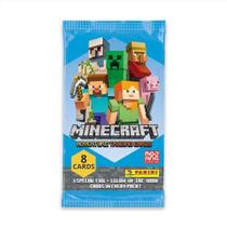 Pacote de Cartas Colecionáveis Panini Minecraft Aventura Pacote de Cartas Colecionáveis Panini Minecraft Aventura