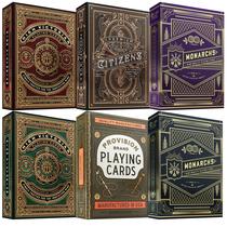 Pacote de cartas de baralho Straight Poker Supplies Theory11 6 decks Pacote de cartas de baralho Straight Poker Supplies Theory11 6 decks