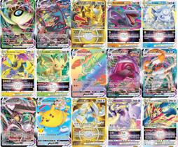 Pacote de cartas Pokémon 5 VMAX/VSTAR - 2 VSTAR - 2 VMAX - 1 Secret Rare