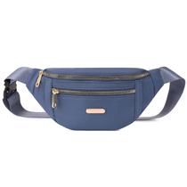 Pacote de cintura DAITET Crossbody Blue, cinto ajustável, grande Pacote de cintura DAITET Crossbody Blue, cinto ajustável, grande
