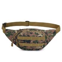 Pacote de cintura DAITET Tactical Fanny Bag 36x10x14 cm verde militar Pacote de cintura DAITET Tactical Fanny Bag 36x10x14 cm verde militar