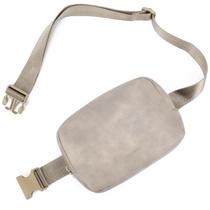 Pacote de cintura Telena Leather Belt Bag Cloud Grey Pacote de cintura Telena Leather Belt Bag Cloud Grey