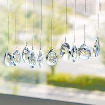 Pacote de colírios Crystal Suncatcher Chandelier com 10 candeeiros