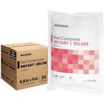 Pacote de compressas quentes McKesson Instant Descartável 17x23 cm Pacote de compressas quentes McKesson Instant Descartável 17x23 cm