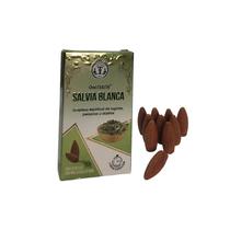 Pacote de cones de incenso Omtirth White Sage x10 Pacote de cones de incenso Omtirth White Sage x10