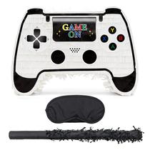 Pacote de controle de jogo Pinatas BIRCHIO White com olhos vendados e bastão