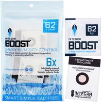 Pacote de controle de umidade Integra Boost 62% RH 4g Pacote com 6