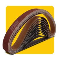 Pacote de correia de lixar TPmax, 1 x óxido de alumínio de 42 polegadas, 12 unidades