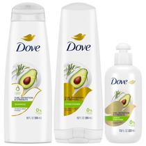 Pacote de cuidados com o cabelo Dove Curl Definition & Strength