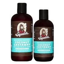 Pacote de cuidados com o cabelo Dr. Squatch Natural para homens com shampoo e condicionador