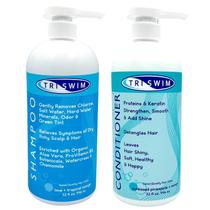 Pacote de cuidados com o cabelo TRISWIM Swim Swim Shampoo e Condicionador 1L