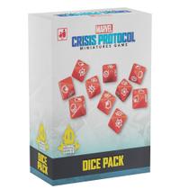 Pacote de dados Marvel Crisis Protocol 10 Custom 8-Side Dice