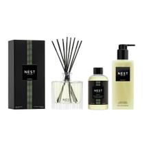 Pacote de difusor Reed NEST New York Bamboo com refil e sabonete