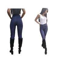 Pacote de duas meias femininas com forro polar azul e cinza Pacote de duas meias femininas com forro polar azul e cinza