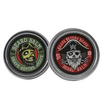 Pacote de duelo Beard Balm Grave Before Shave 60 ml x 2