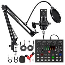 Pacote de Equipamento de Podcast CofeLife BM800 com Voice Changer V8s Pacote de Equipamento de Podcast CofeLife BM800 com Voice Changer V8s