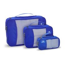 Pacote de equipamento de viagem Eagle Creek Blue Sea, pacote com 3