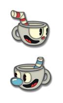 Pacote de esmalte Collector Pin Cuphead com 2 edições limitadas