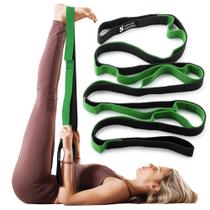Pacote de exercícios Special Supplies Yoga Strap Green