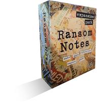 Pacote de expansão Ransom Notes Ridiculous Word Magnet Game