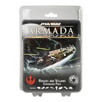 Pacote de expansão Star Wars Armada Rogues and Villains Jogo de batalha em miniaturas Jogo de estratégia para adultos e adolescentes Idade 14+ 2 Jogadoras Média. Tempo de jogo 2 horas Feito por Fantasy Flight Games