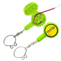 Pacote de ferramentas de amarração Hook-Eze Knot Tying de 2 equipamentos de pesca verdes 2023