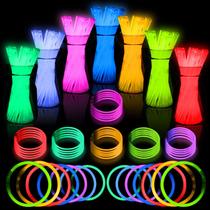 Pacote de festa Glow Sticks JICUICUI Ultra Bright Easter 500 Pacote de festa Glow Sticks JICUICUI Ultra Bright Easter 500