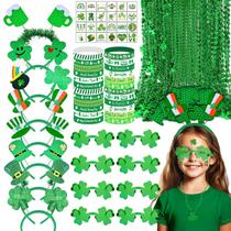 Pacote de festa PLOUGVI ST Patricks Day Accessories 180 unidades Pacote de festa PLOUGVI ST Patricks Day Accessories 180 unidades