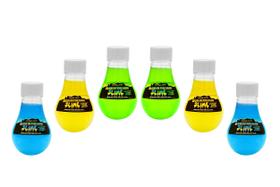 Pacote de festa Slime Super Cool Glow in The Dark com 6 peças variado Pacote de festa Slime Super Cool Glow in The Dark com 6 peças variado