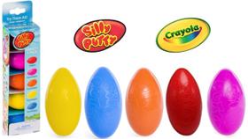 Pacote de festa Toy Silly Putty Eggs, 5 ct. Crayola