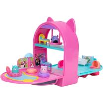 Pacote de festas Playset Jazwares Squish-a-Longs Série 1 com 3 Mini-Squish de 2,5 cm com 9 móveis