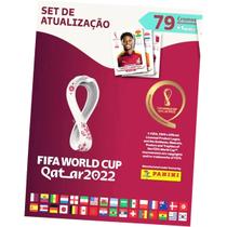 Pacote de Figurinhas Fifa World Cup Qatar 2022 80 Figurinhas
