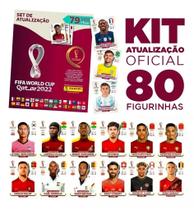 Pacote de Figurinhas Fifa World Cup Qatar 2022 80 Figurinhas