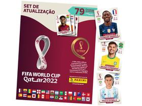 Pacote de Figurinhas Fifa World Cup Qatar 2022 80 Figurinhas